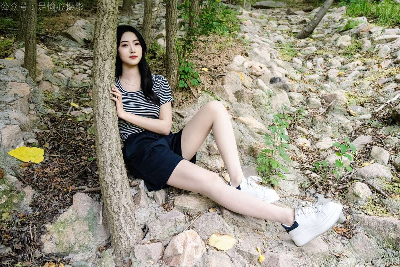 图片[73]-足愉心 NO.040 雅楠（搭配：体操服、白色短裙、白色棉袜、运动鞋）[80P] – 速更版-美库