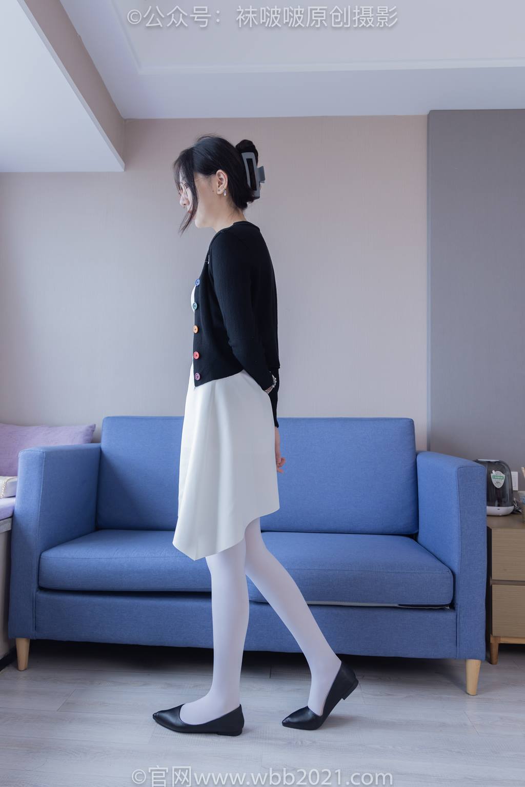 图片[49]-[BoBoSocks袜啵啵]NO.588 小甜豆-两双平底鞋、薄肉丝、厚白丝、裸足[121P] – 速更版-美库