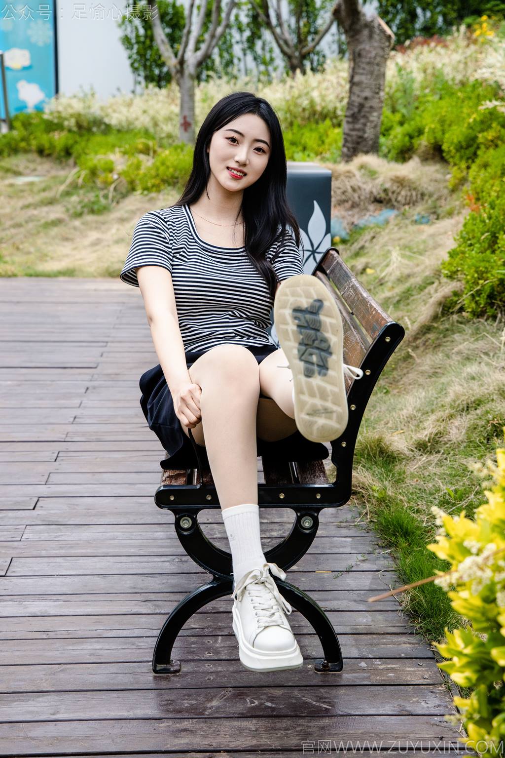 图片[75]-足愉心 NO.040 雅楠（搭配：体操服、白色短裙、白色棉袜、运动鞋）[80P] – 速更版-美库