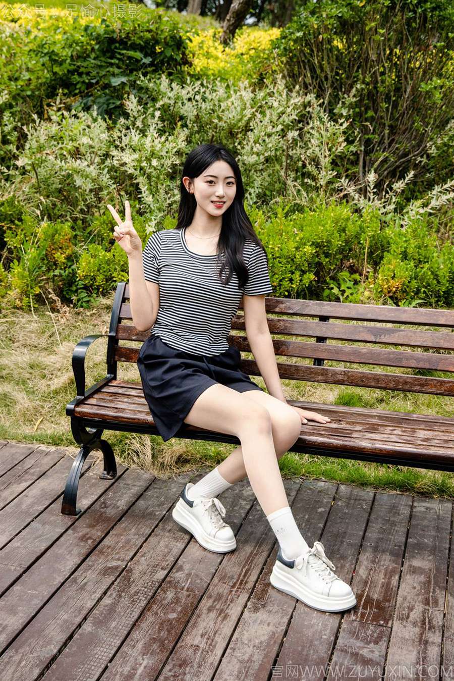 图片[79]-足愉心 NO.040 雅楠（搭配：体操服、白色短裙、白色棉袜、运动鞋）[80P] – 速更版-美库