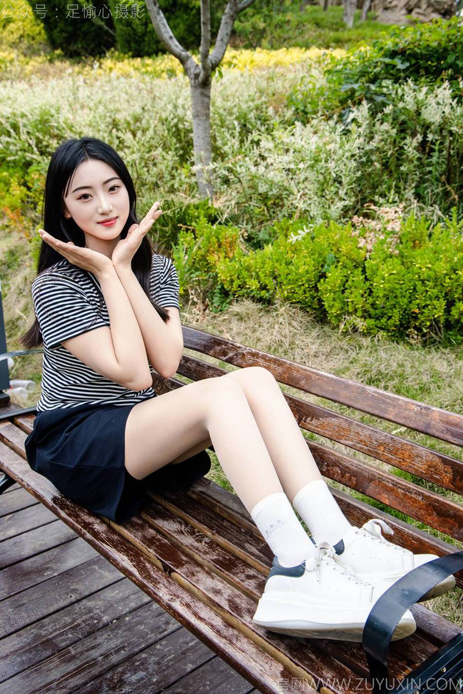 图片[80]-足愉心 NO.040 雅楠（搭配：体操服、白色短裙、白色棉袜、运动鞋）[80P] – 速更版-美库