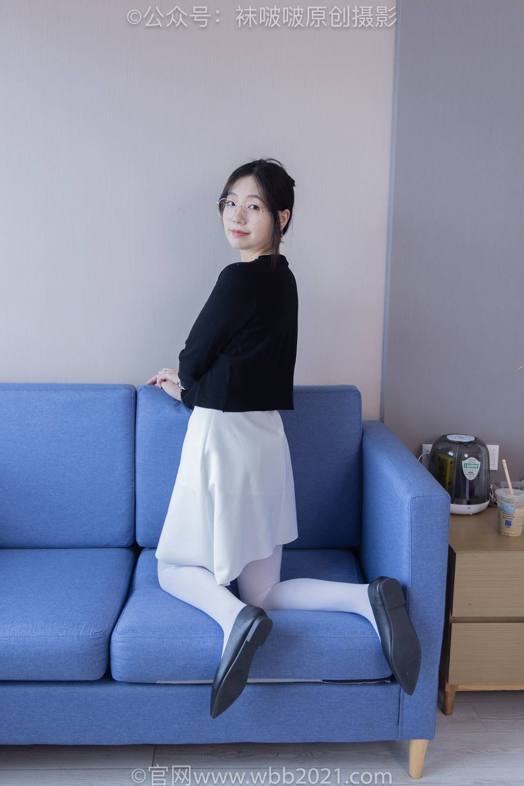 图片[115]-[BoBoSocks袜啵啵]NO.588 小甜豆-两双平底鞋、薄肉丝、厚白丝、裸足[121P] – 速更版-美库