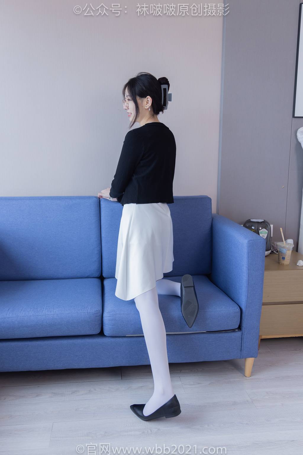 图片[120]-[BoBoSocks袜啵啵]NO.588 小甜豆-两双平底鞋、薄肉丝、厚白丝、裸足[121P] – 速更版-美库