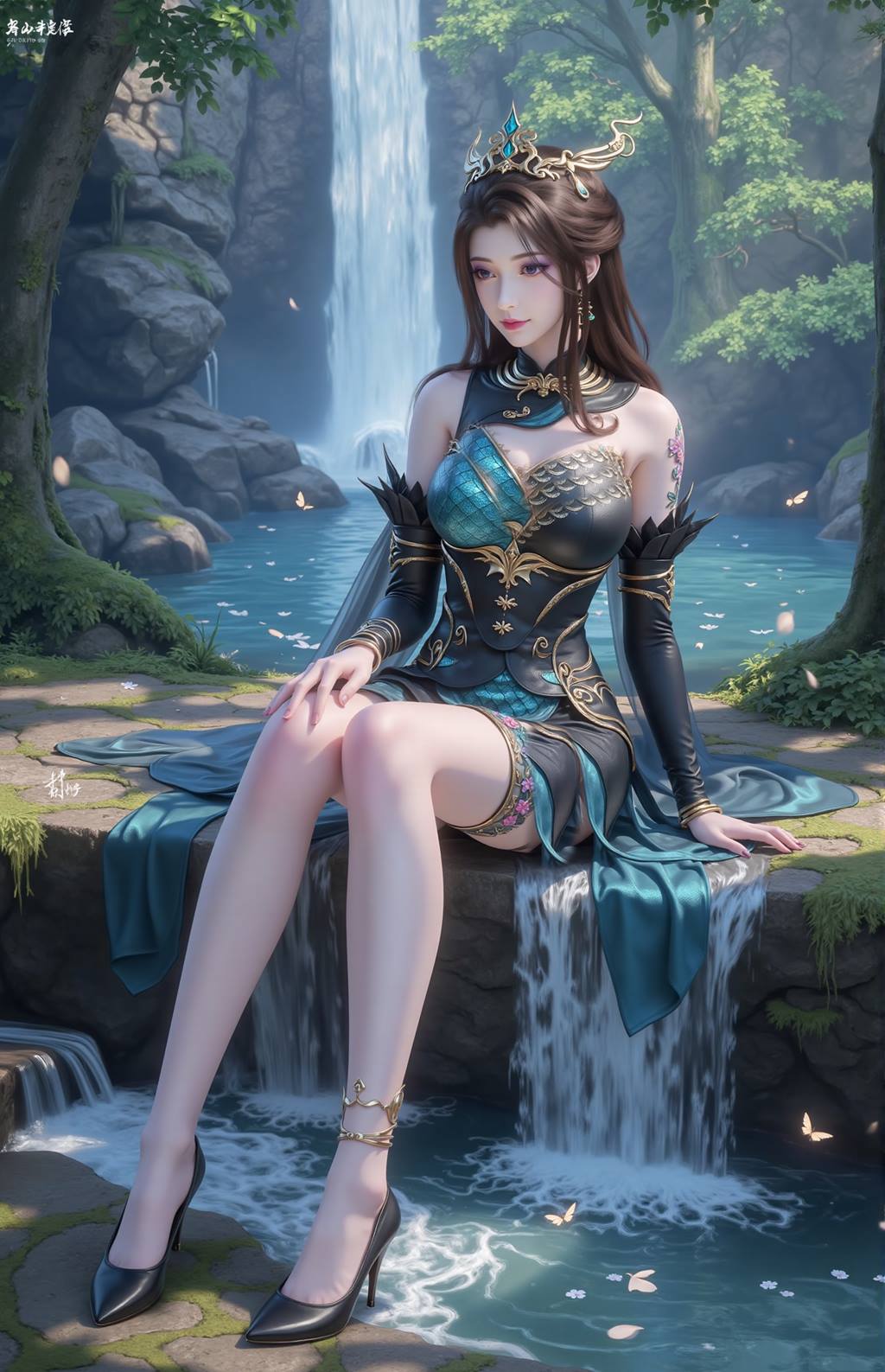 图片[10]-AI绘画 749 长生界-刘月[18P] – 速更版-美库