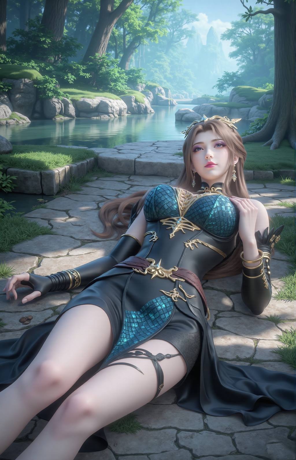 图片[13]-AI绘画 749 长生界-刘月[18P] – 速更版-美库