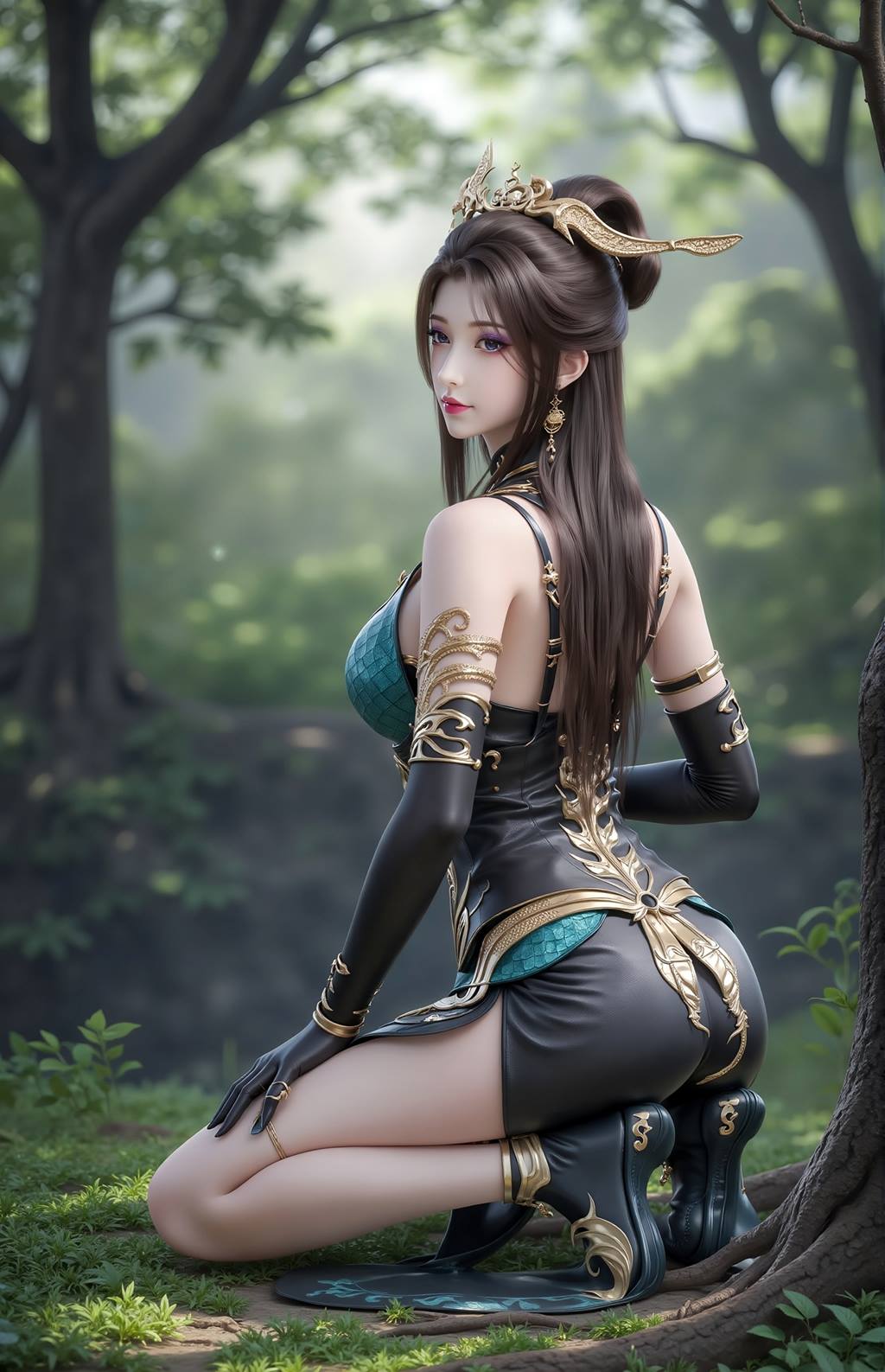 图片[15]-AI绘画 749 长生界-刘月[18P] – 速更版-美库