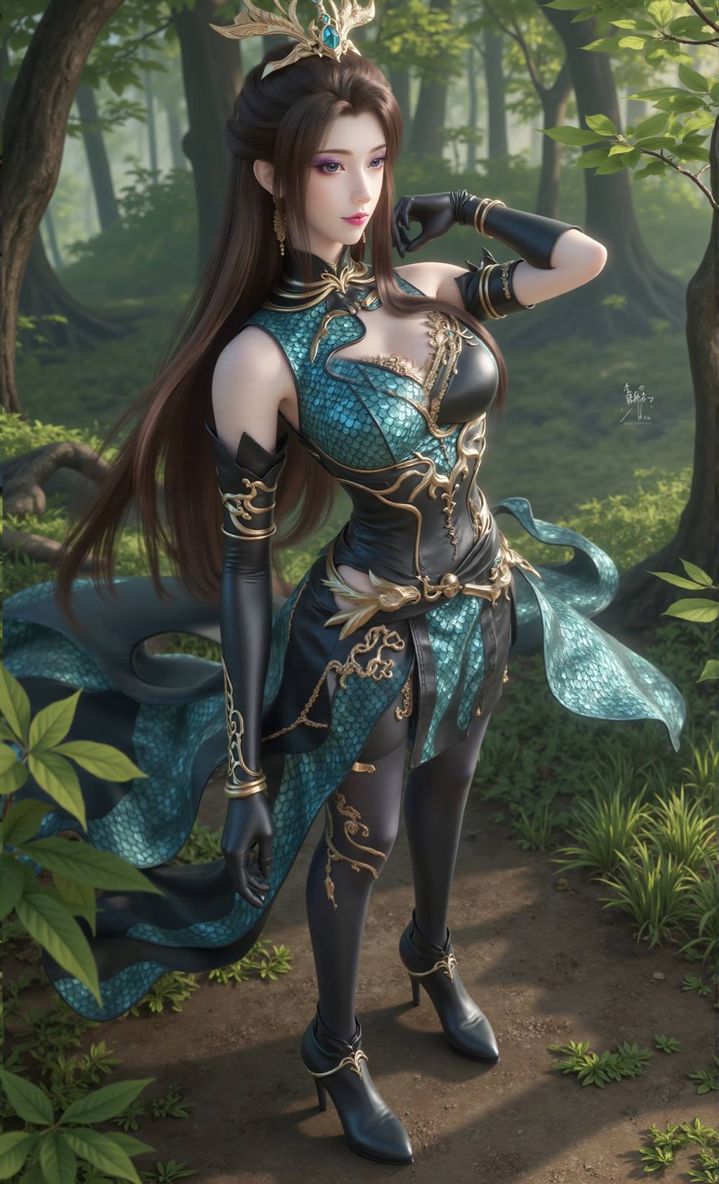 图片[18]-AI绘画 749 长生界-刘月[18P] – 速更版-美库