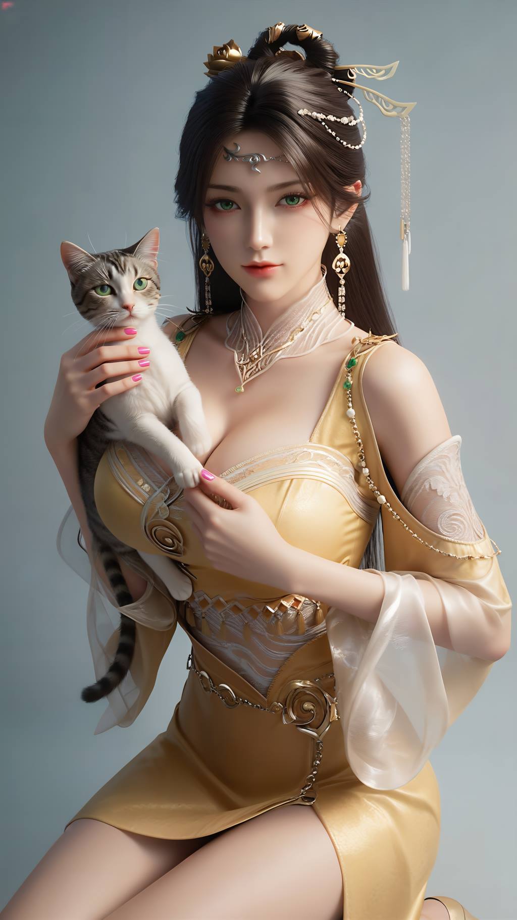 图片[43]-AI绘画 748 金甁儿[121P] – 速更版-美库