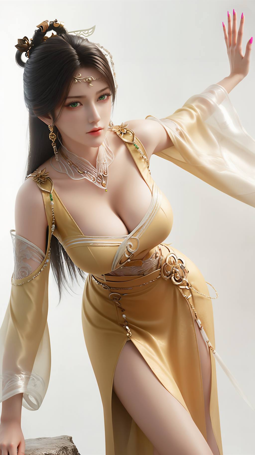 图片[45]-AI绘画 748 金甁儿[121P] – 速更版-美库