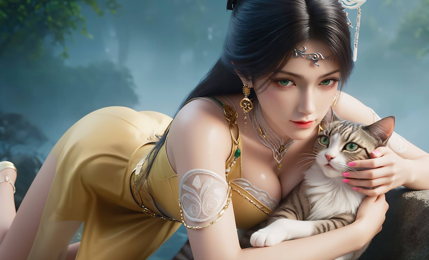 图片[53]-AI绘画 748 金甁儿[121P] – 速更版-美库