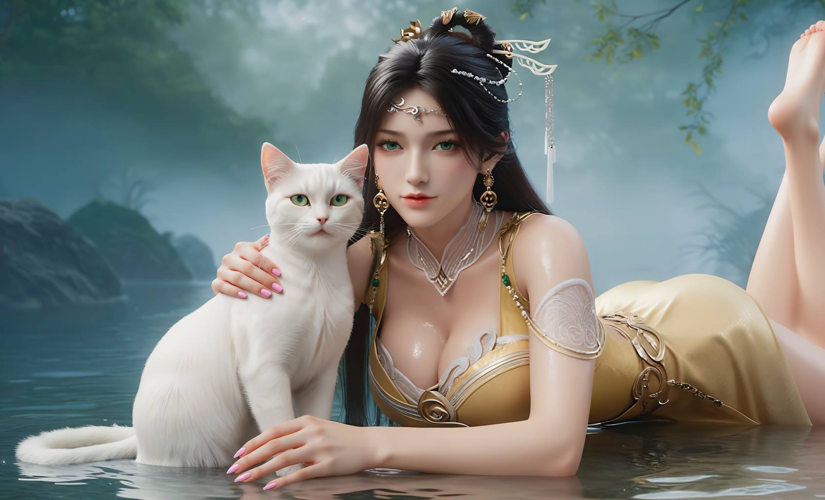 图片[71]-AI绘画 748 金甁儿[121P] – 速更版-美库