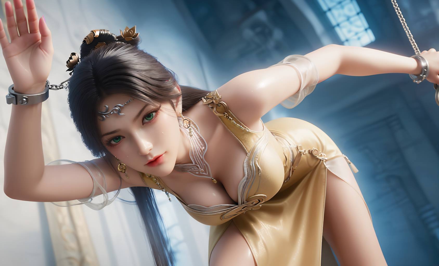 图片[74]-AI绘画 748 金甁儿[121P] – 速更版-美库