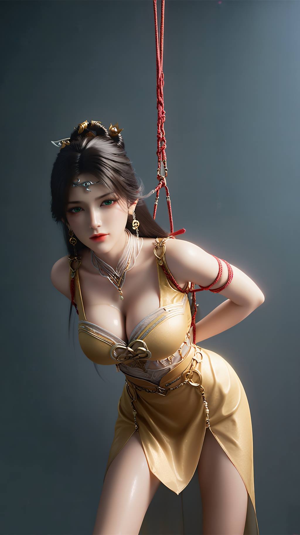 图片[102]-AI绘画 748 金甁儿[121P] – 速更版-美库