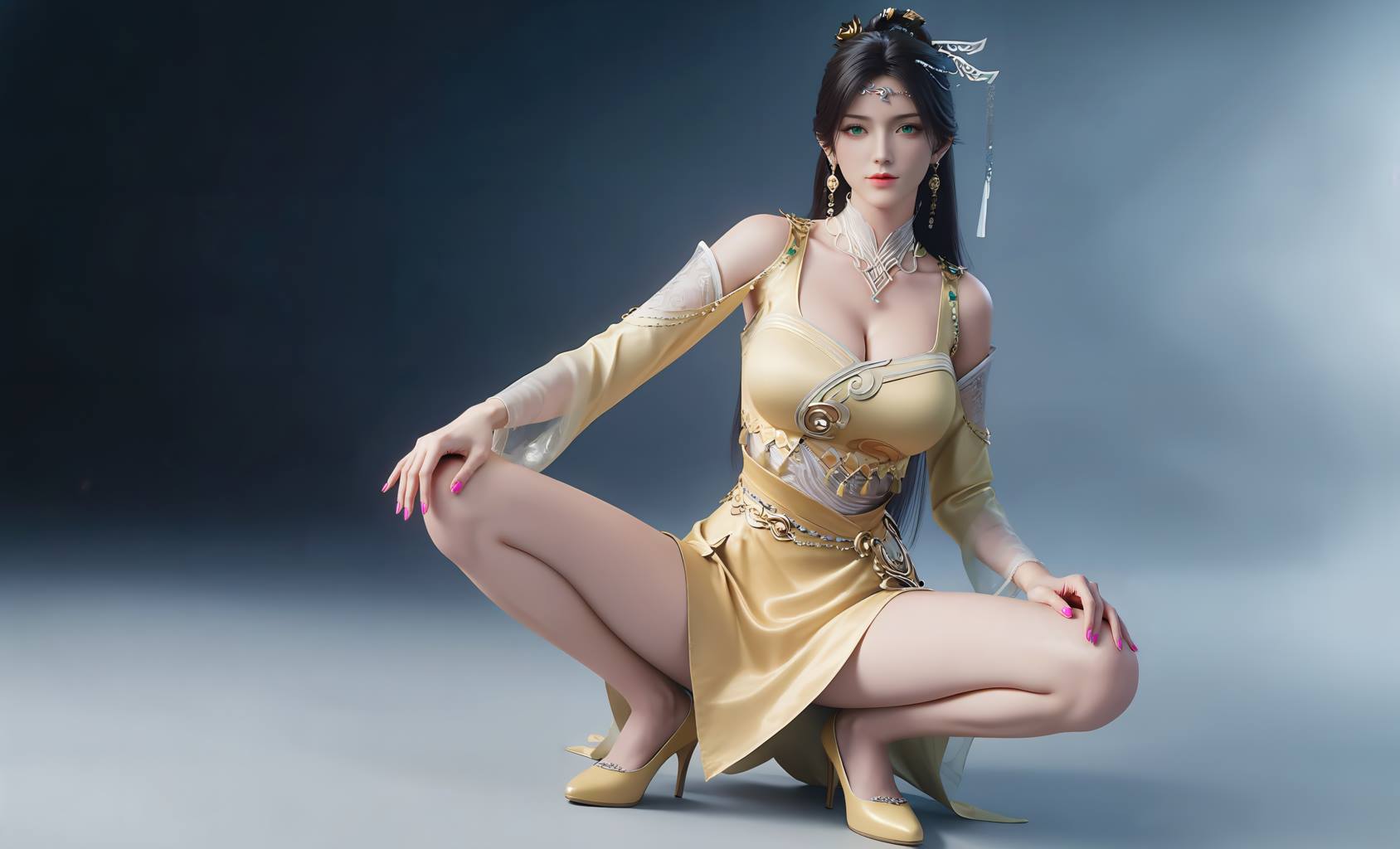 图片[107]-AI绘画 748 金甁儿[121P] – 速更版-美库