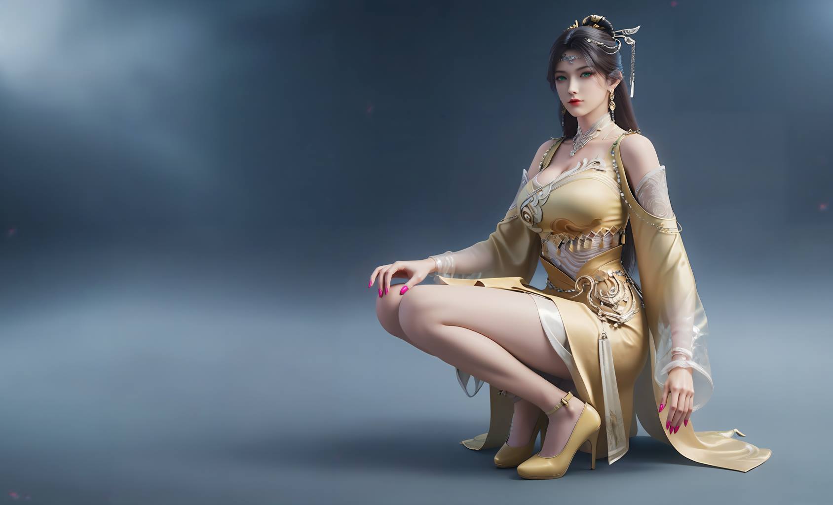 图片[108]-AI绘画 748 金甁儿[121P] – 速更版-美库