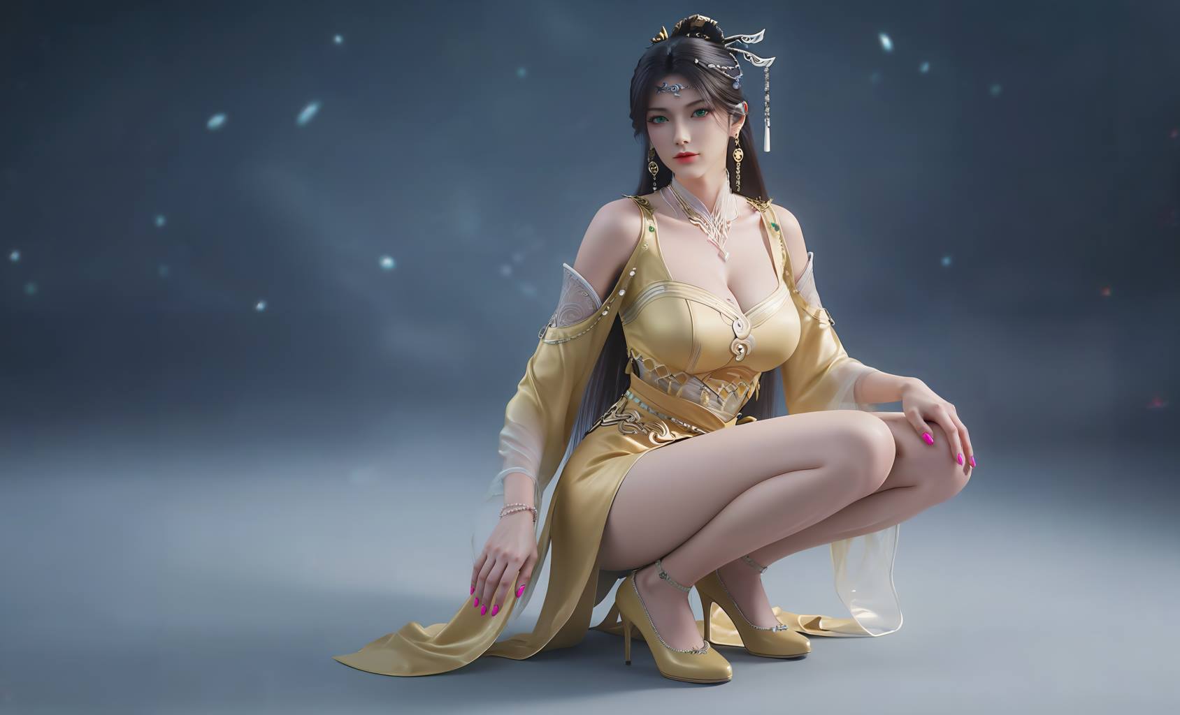 图片[109]-AI绘画 748 金甁儿[121P] – 速更版-美库