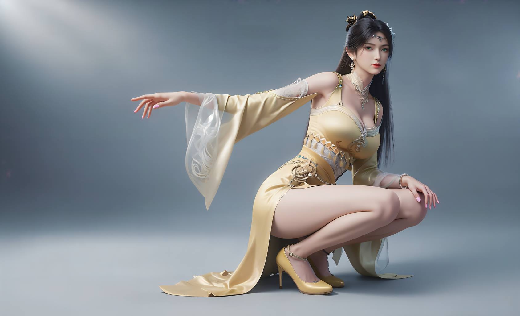 图片[110]-AI绘画 748 金甁儿[121P] – 速更版-美库