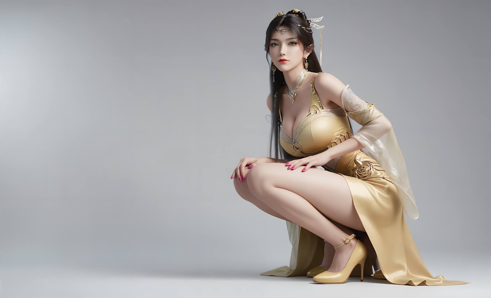 图片[112]-AI绘画 748 金甁儿[121P] – 速更版-美库