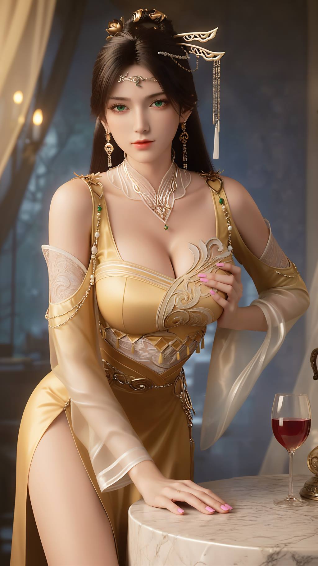 图片[114]-AI绘画 748 金甁儿[121P] – 速更版-美库