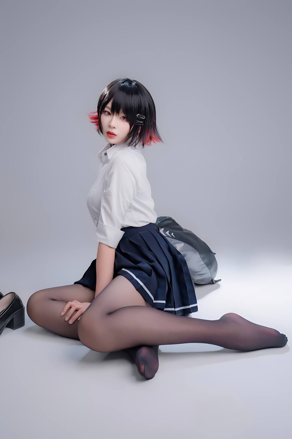 图片[14]-轩萧学姐 – 鲨鱼妹JK[70P] – 速更版-美库