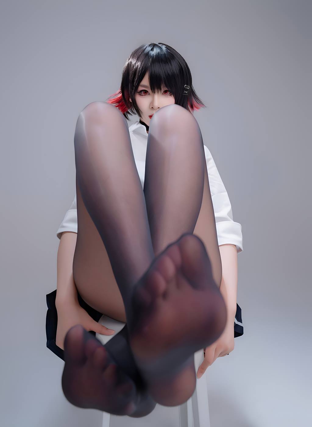 图片[15]-轩萧学姐 – 鲨鱼妹JK[70P] – 速更版-美库