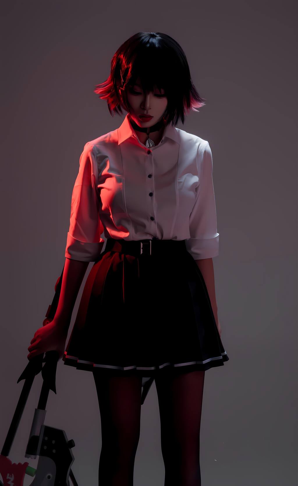 图片[34]-轩萧学姐 – 鲨鱼妹JK[70P] – 速更版-美库