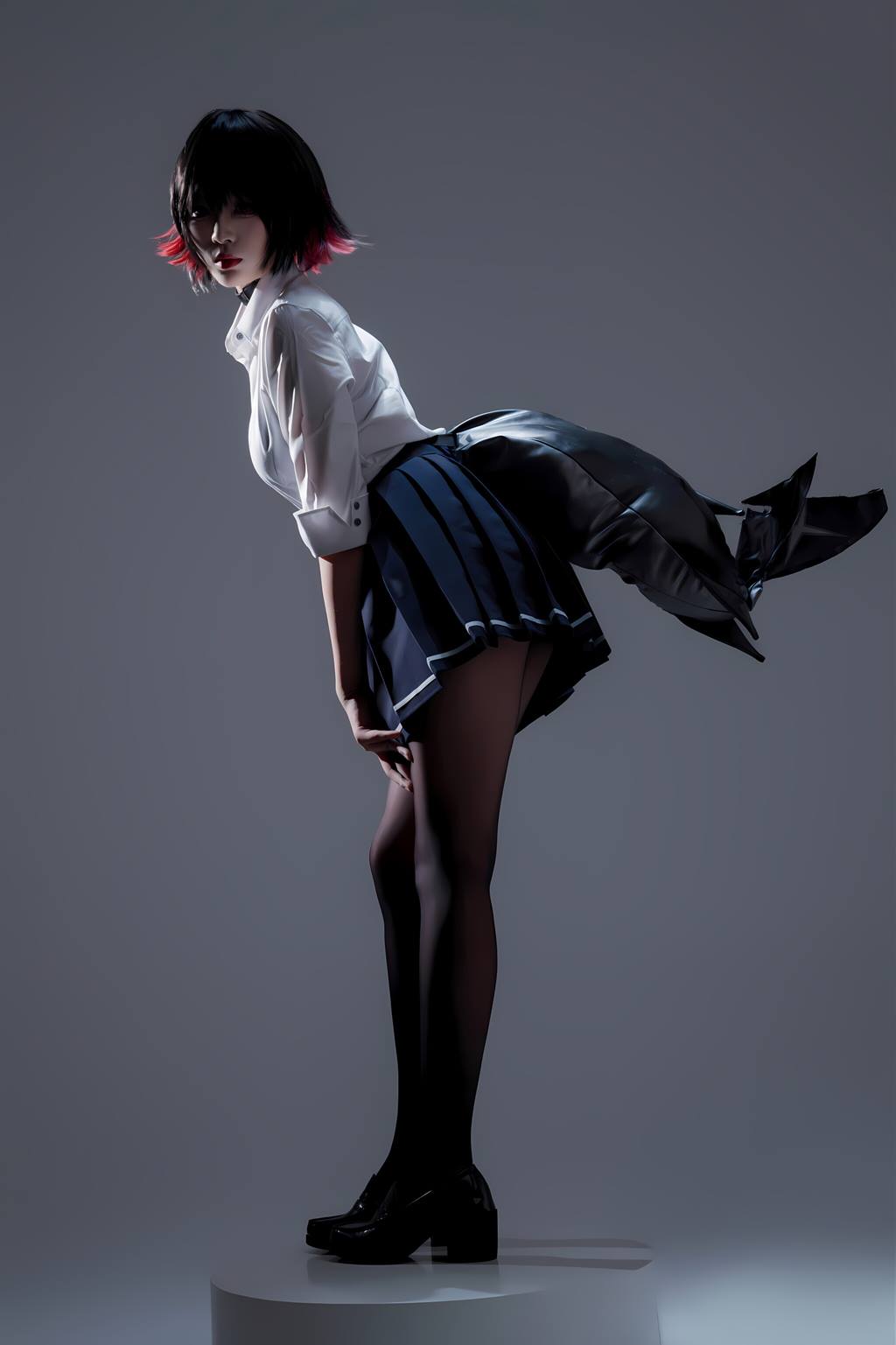 图片[39]-轩萧学姐 – 鲨鱼妹JK[70P] – 速更版-美库