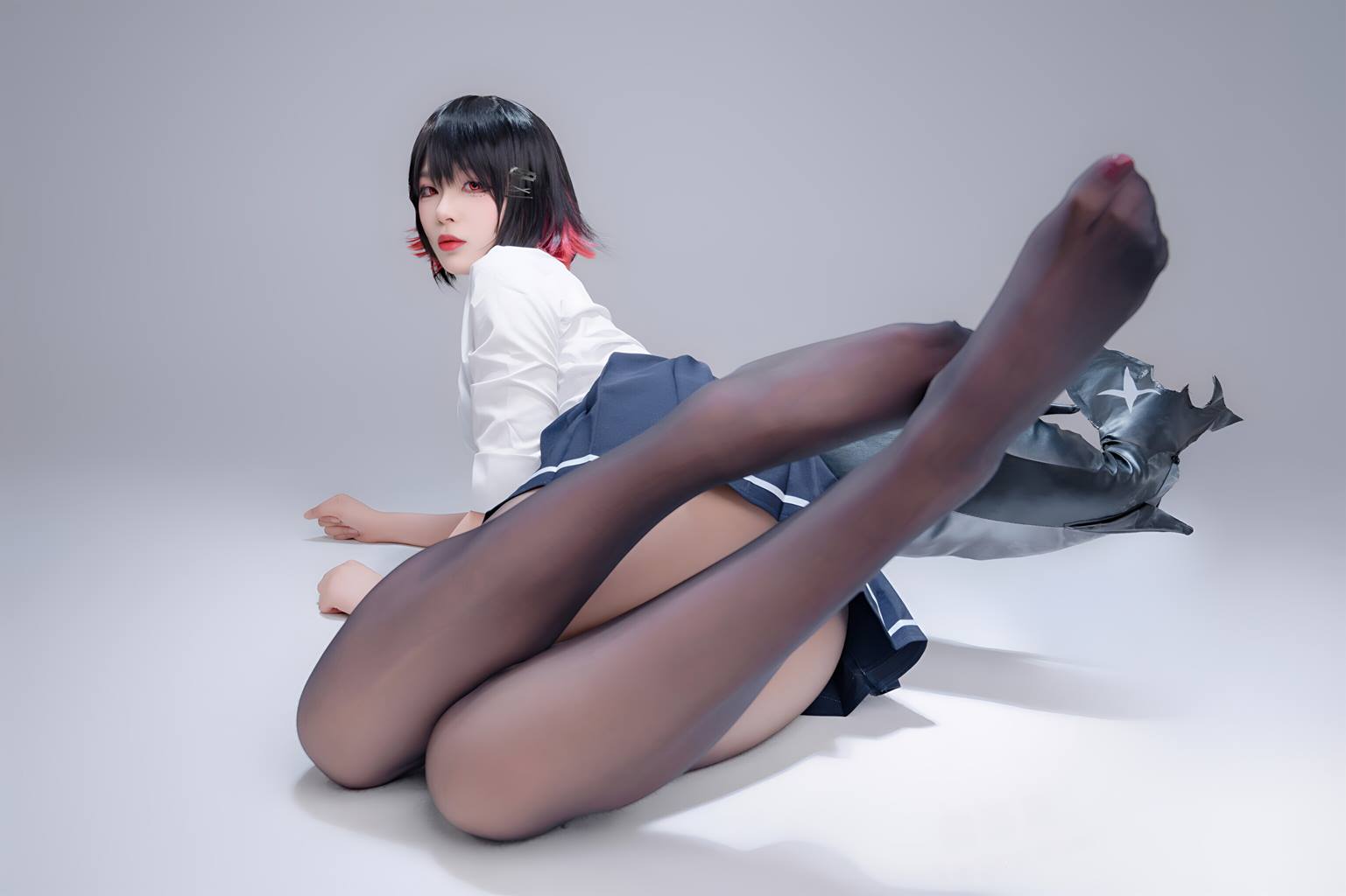 图片[61]-轩萧学姐 – 鲨鱼妹JK[70P] – 速更版-美库