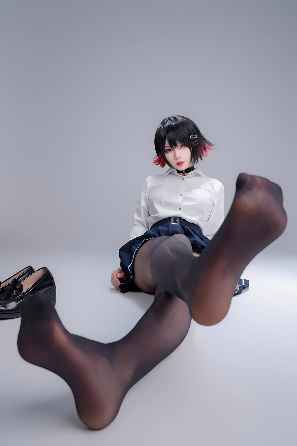 图片[70]-轩萧学姐 – 鲨鱼妹JK[70P] – 速更版-美库