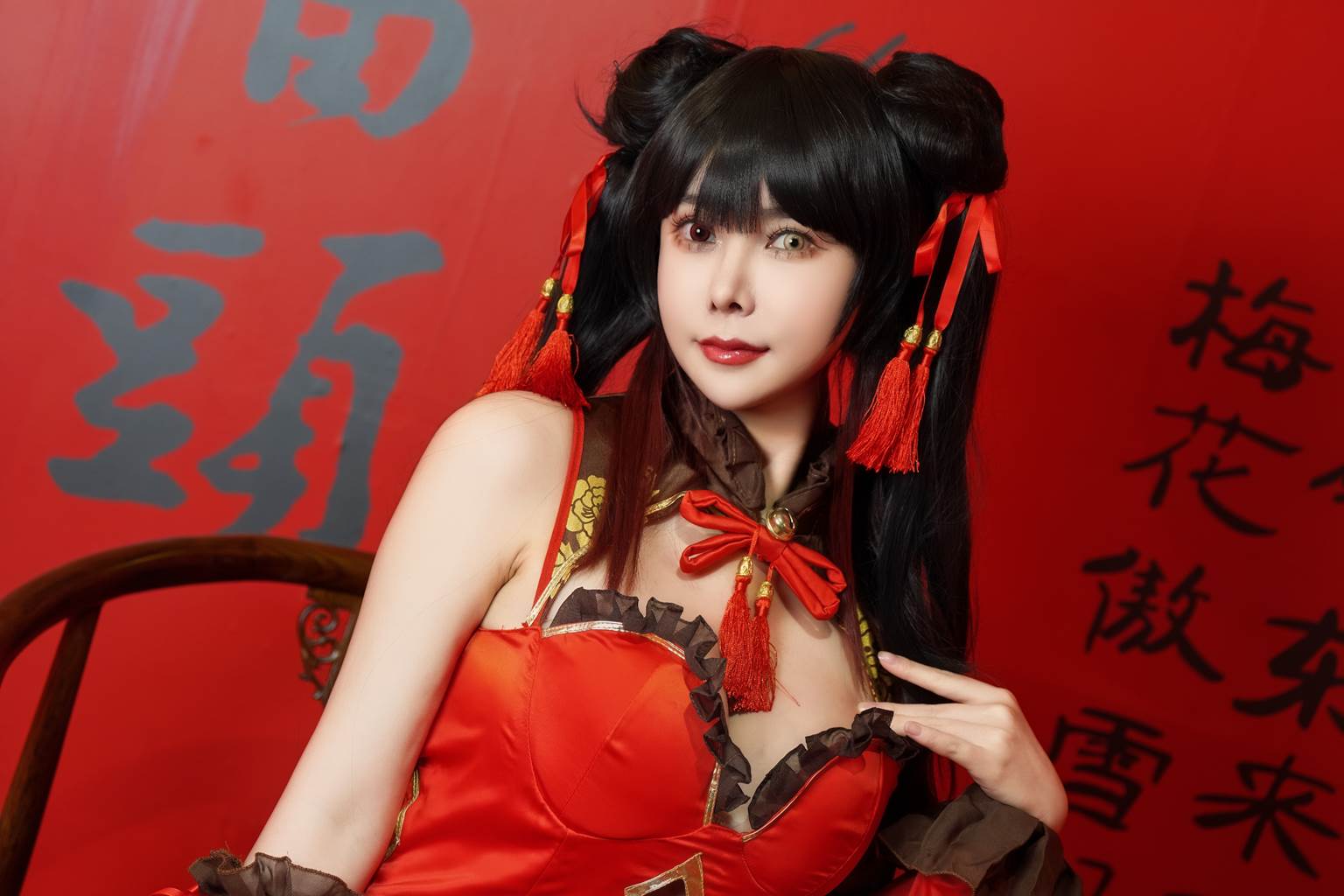 图片[11]-亚马逊鲶鱼 – 时崎狂三 旗袍[24P] – 速更版-美库