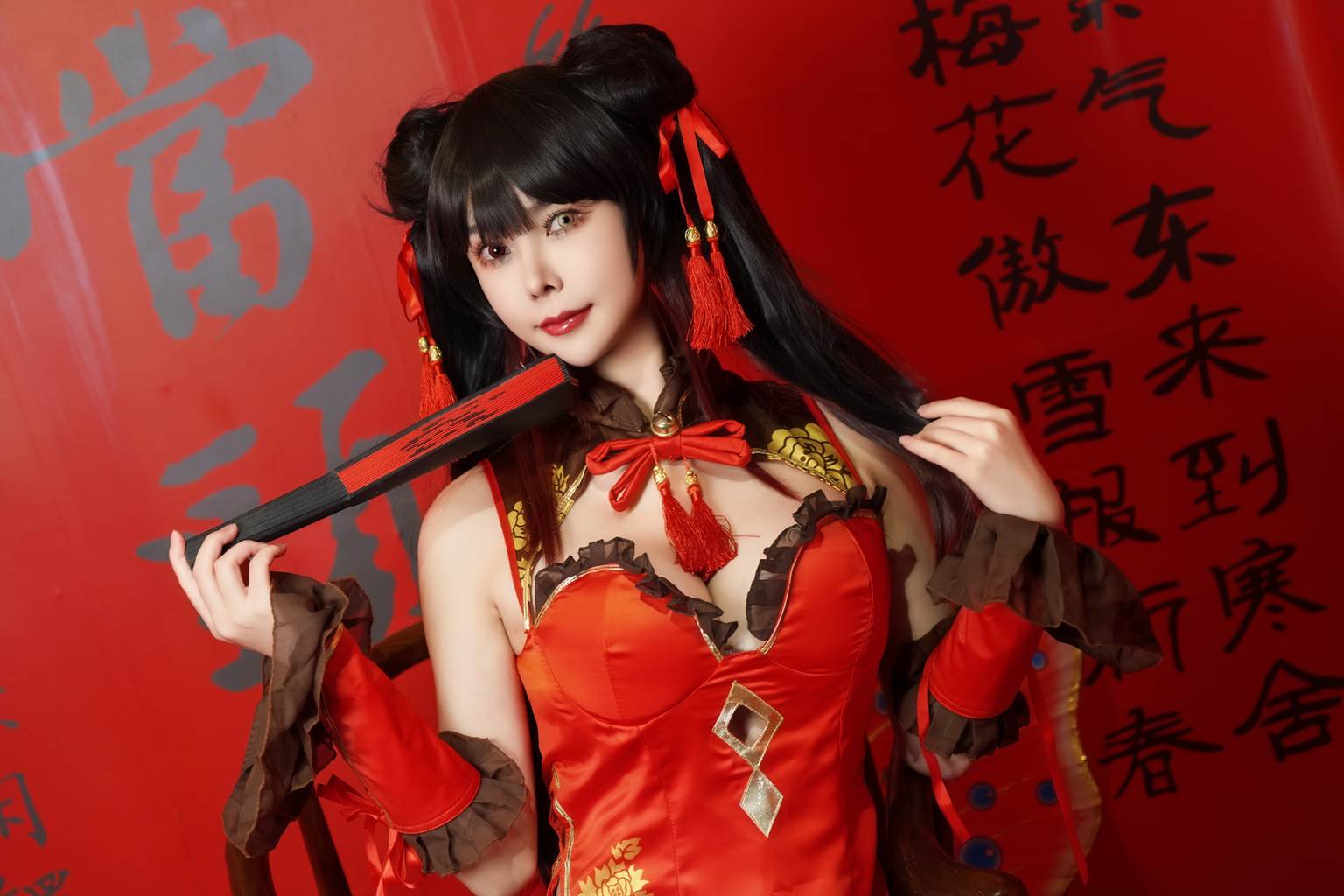 图片[15]-亚马逊鲶鱼 – 时崎狂三 旗袍[24P] – 速更版-美库