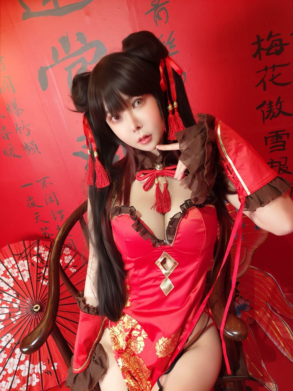 图片[17]-亚马逊鲶鱼 – 时崎狂三 旗袍[24P] – 速更版-美库