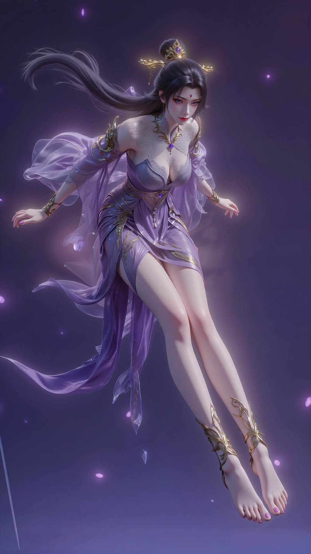 图片[10]-AI绘画 751 燕倾菲梅妃姜立 [16P] – 速更版-美库