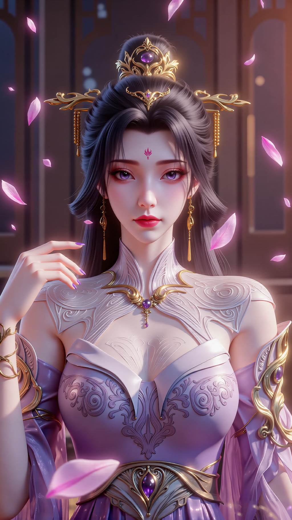 图片[12]-AI绘画 751 燕倾菲梅妃姜立 [16P] – 速更版-美库