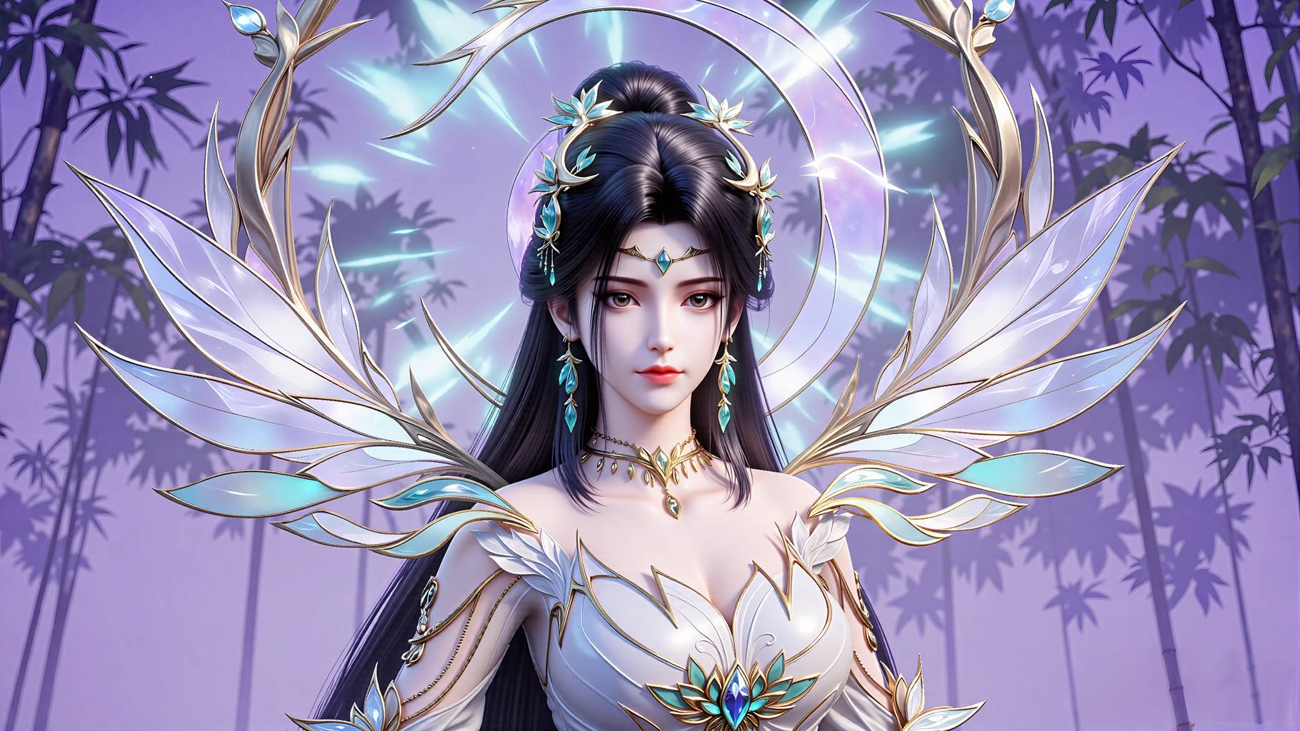 图片[13]-AI绘画 751 燕倾菲梅妃姜立 [16P] – 速更版-美库