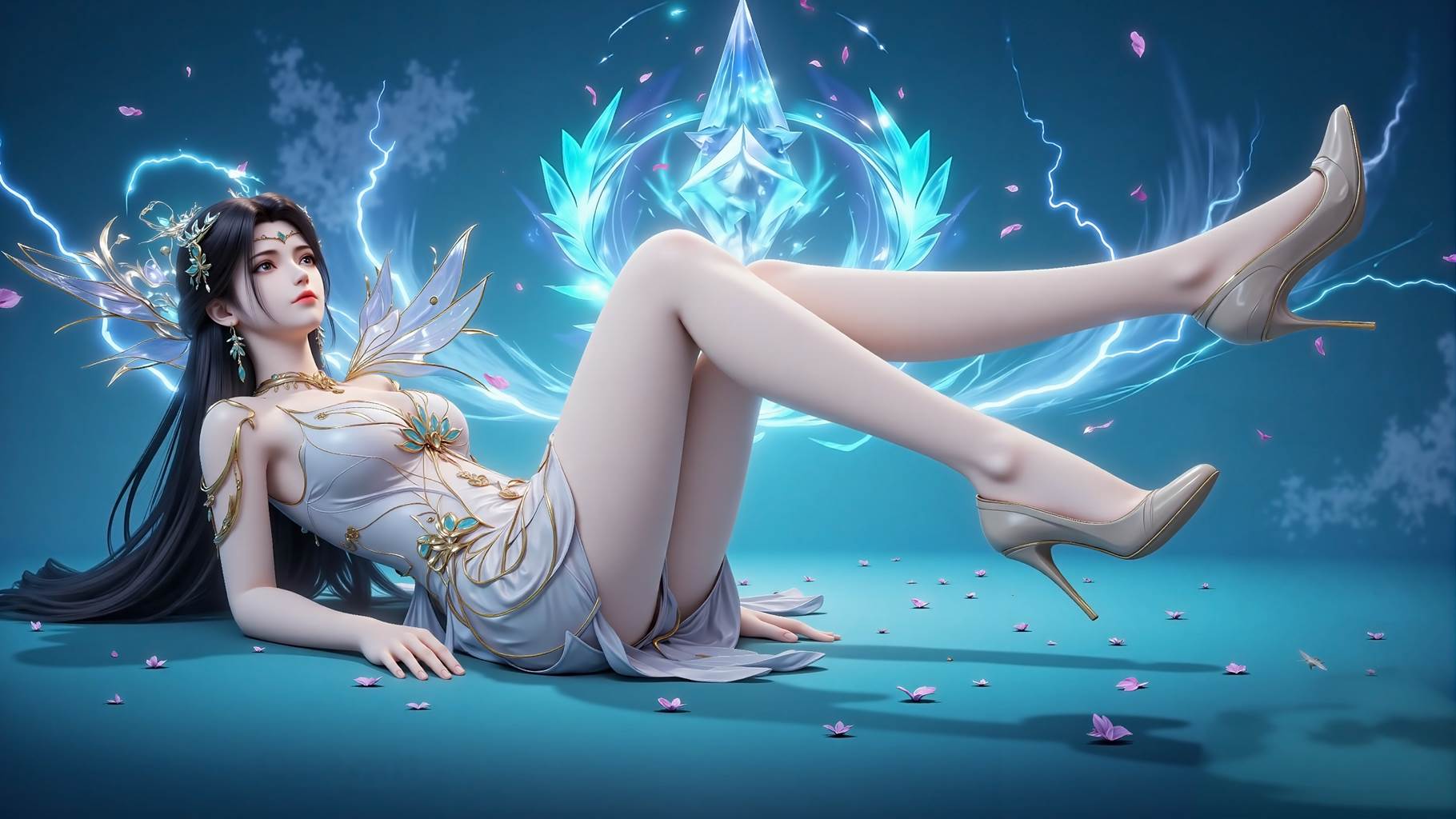 图片[14]-AI绘画 751 燕倾菲梅妃姜立 [16P] – 速更版-美库