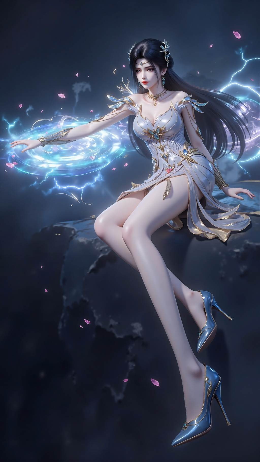 图片[15]-AI绘画 751 燕倾菲梅妃姜立 [16P] – 速更版-美库