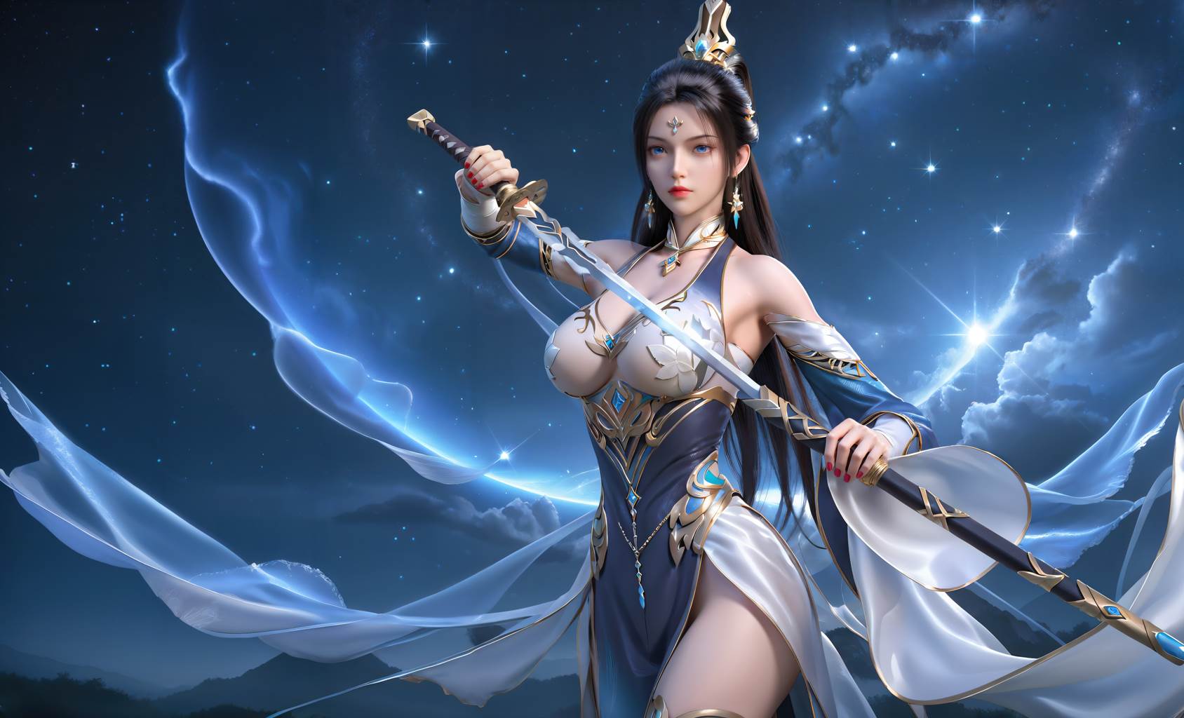 图片[35]-AI绘画 750 仙凝霜[102P] – 速更版-美库