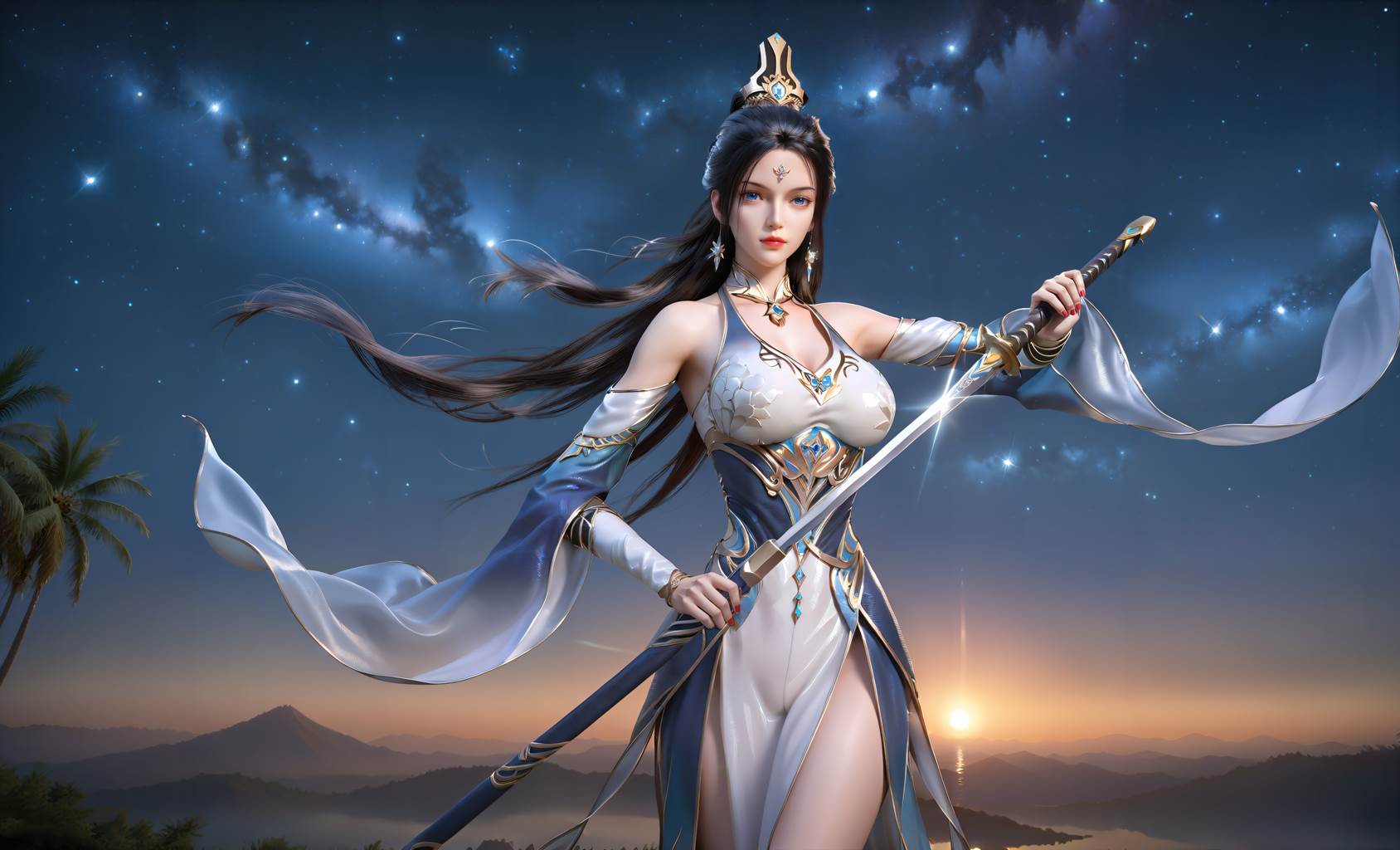 图片[68]-AI绘画 750 仙凝霜[102P] – 速更版-美库