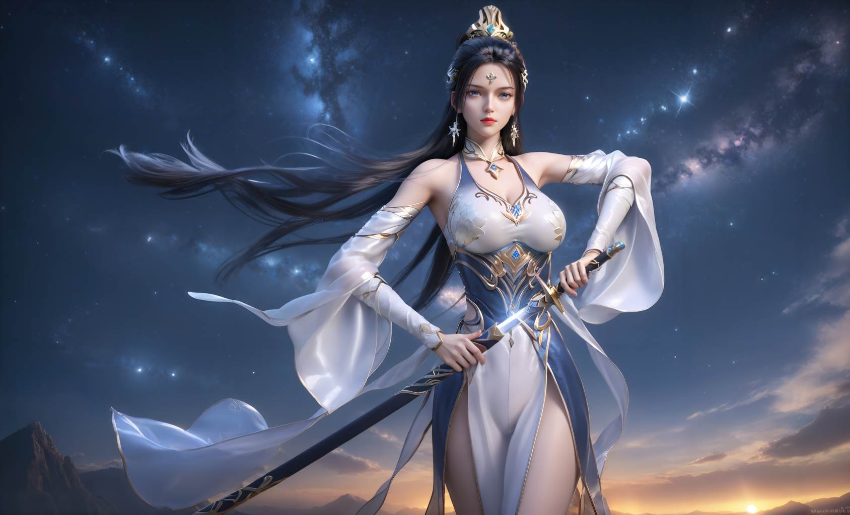 图片[85]-AI绘画 750 仙凝霜[102P] – 速更版-美库