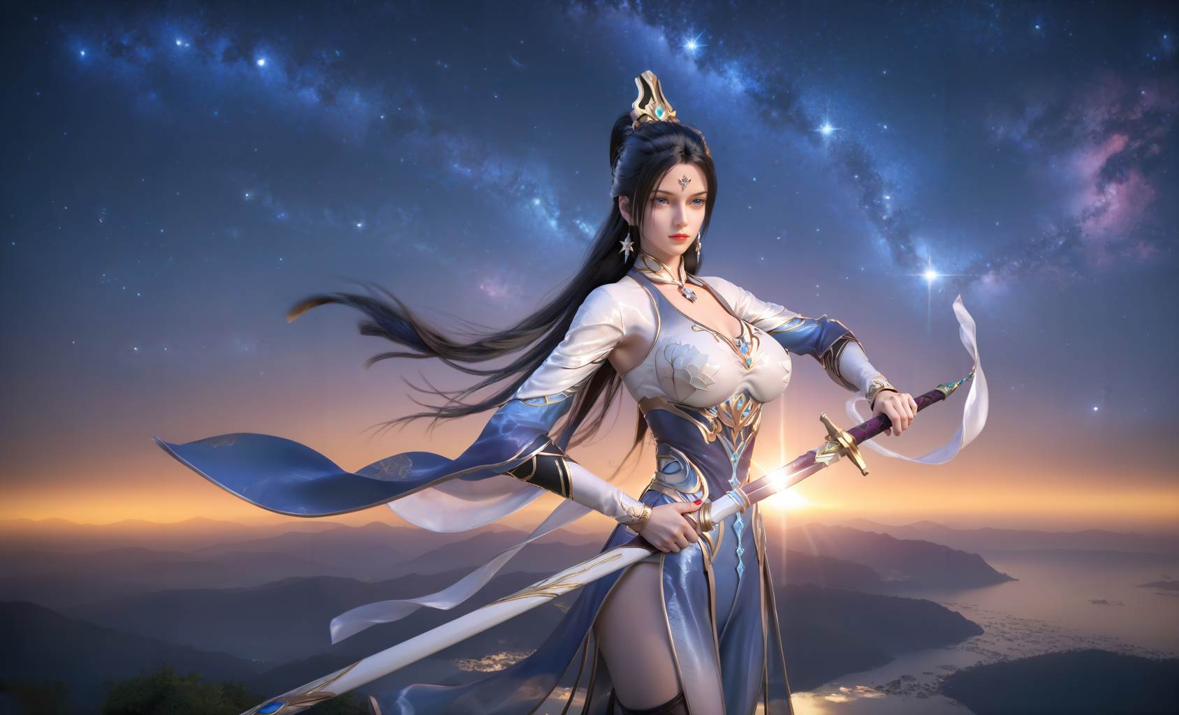 图片[86]-AI绘画 750 仙凝霜[102P] – 速更版-美库