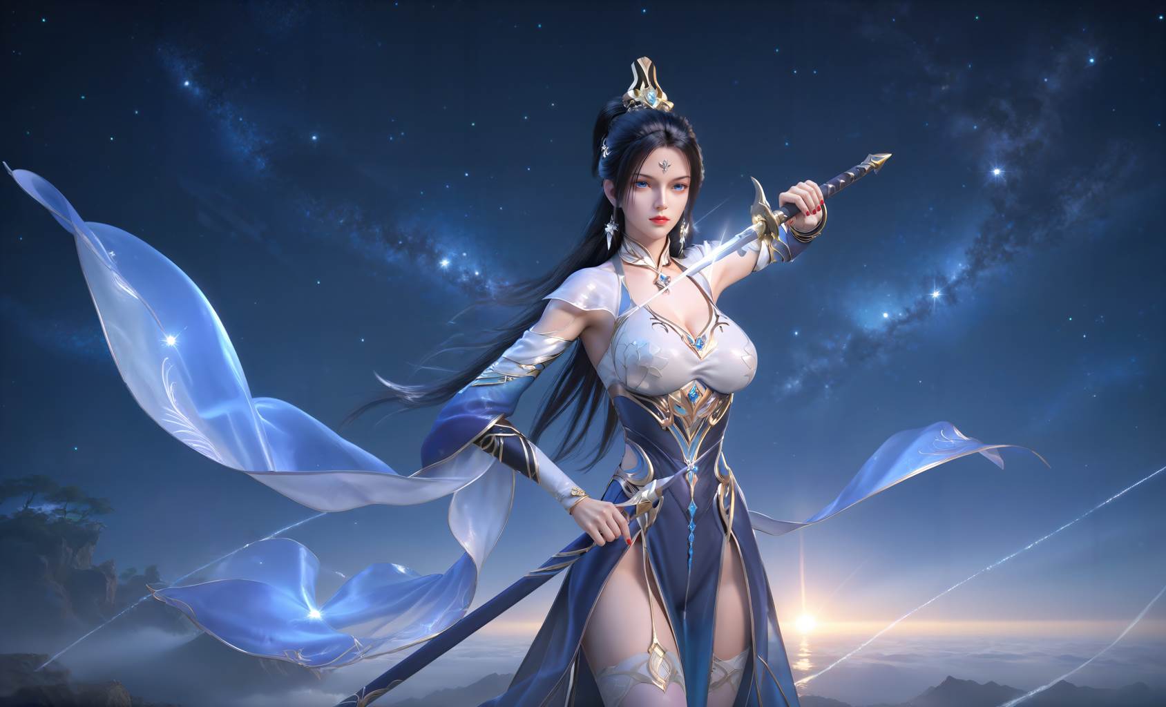 图片[89]-AI绘画 750 仙凝霜[102P] – 速更版-美库