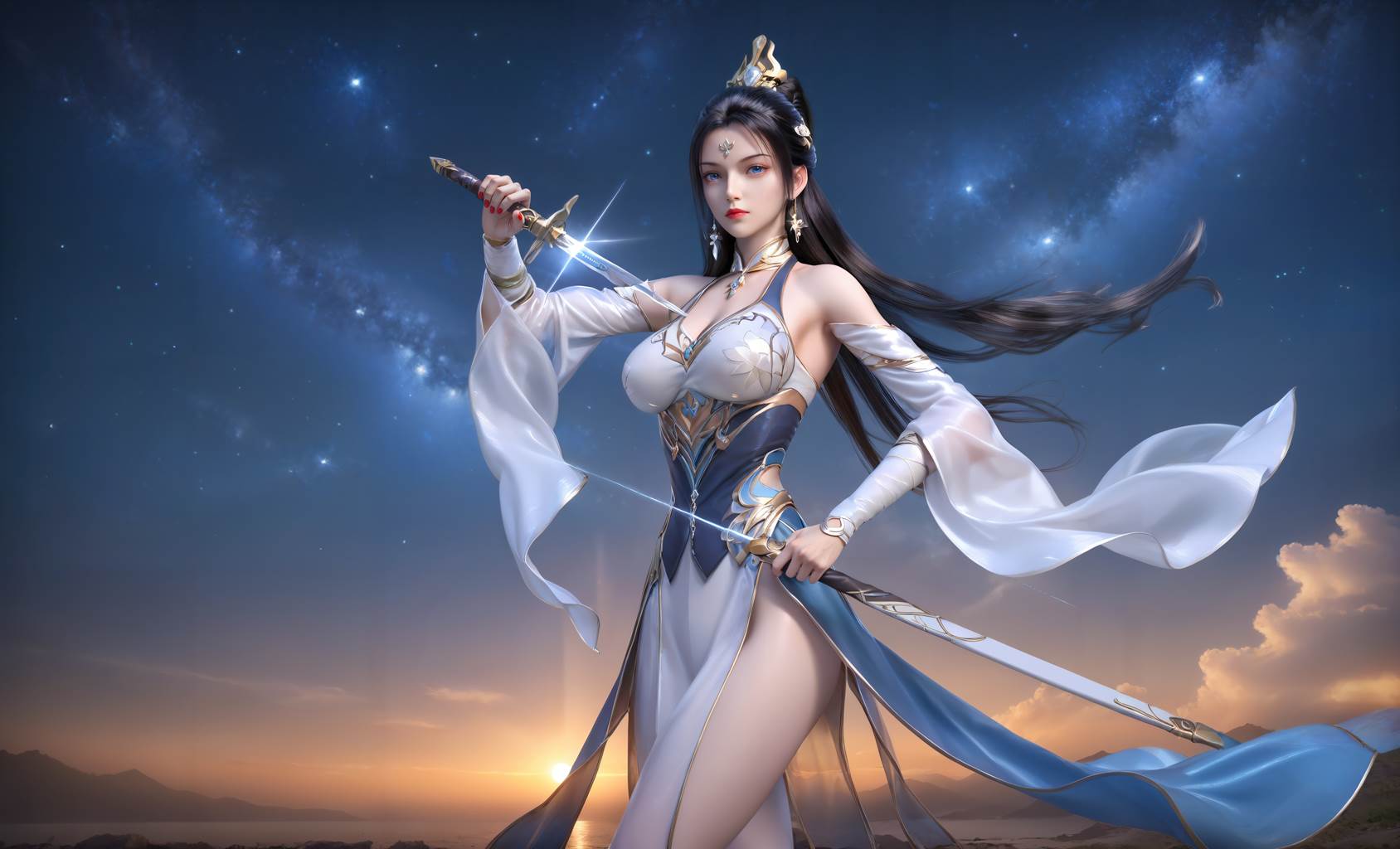 图片[91]-AI绘画 750 仙凝霜[102P] – 速更版-美库