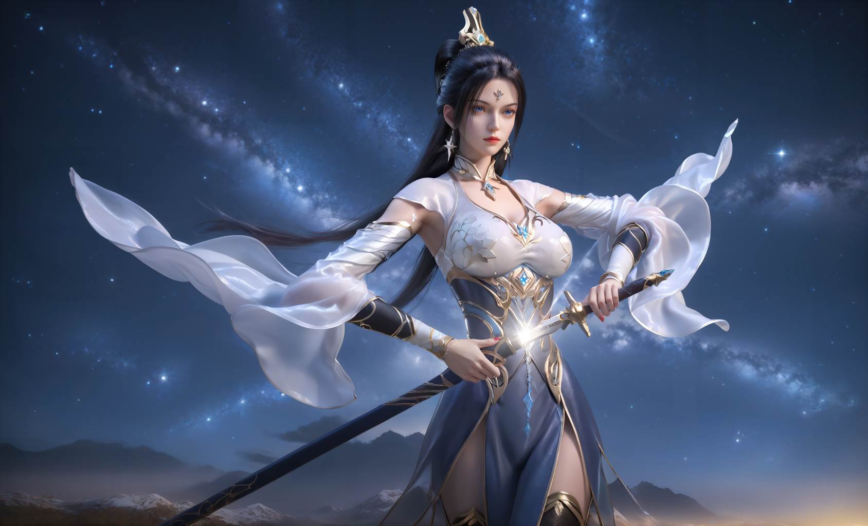 图片[92]-AI绘画 750 仙凝霜[102P] – 速更版-美库