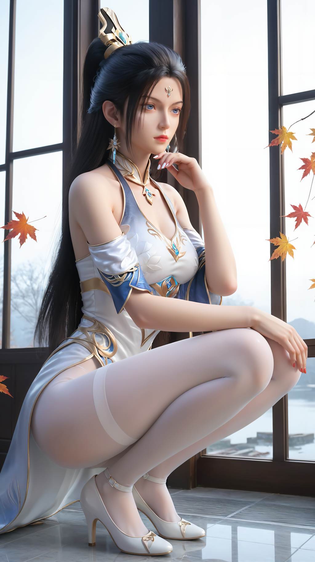 图片[99]-AI绘画 750 仙凝霜[102P] – 速更版-美库