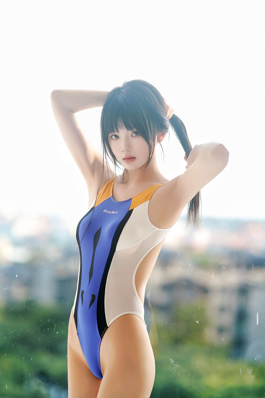 图片[16]-桜桃喵 – 竞泳[15P] – 速更版-美库