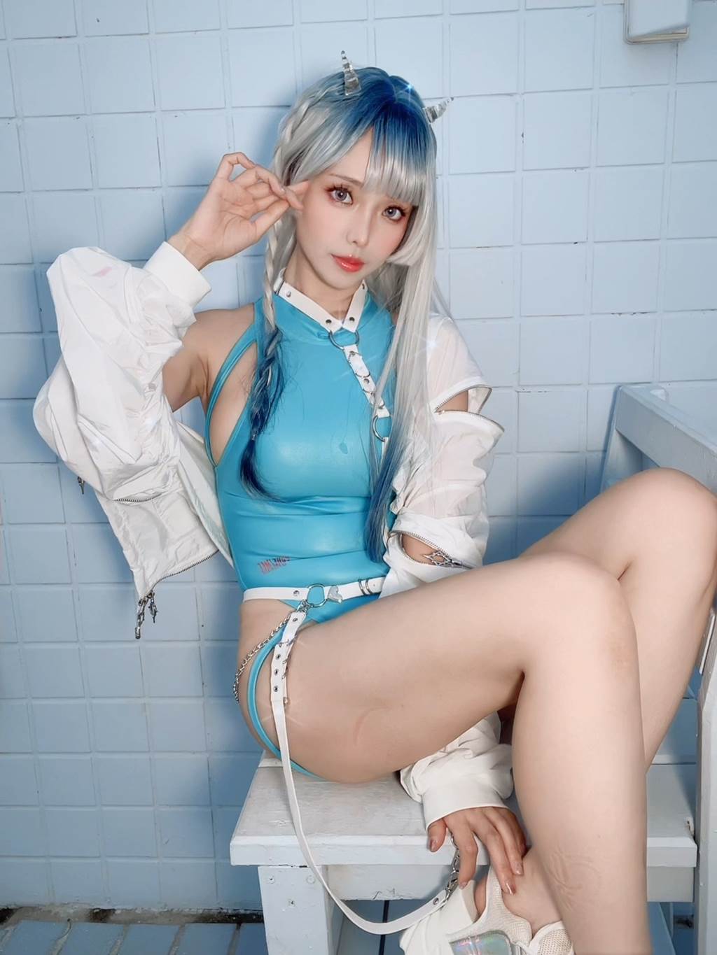 图片[18]-Ely_eee(ElyEE子) NO.172 – Glassyhorn Devil[28P] – 速更版-美库