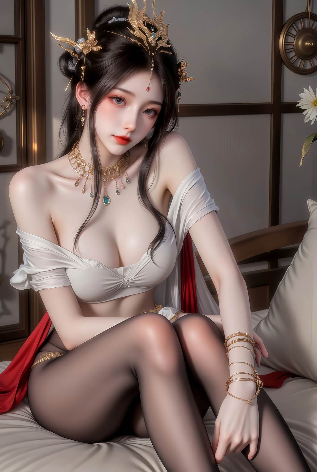 图片[15]-AI绘画 752 瑶池圣女[35P] – 速更版-美库