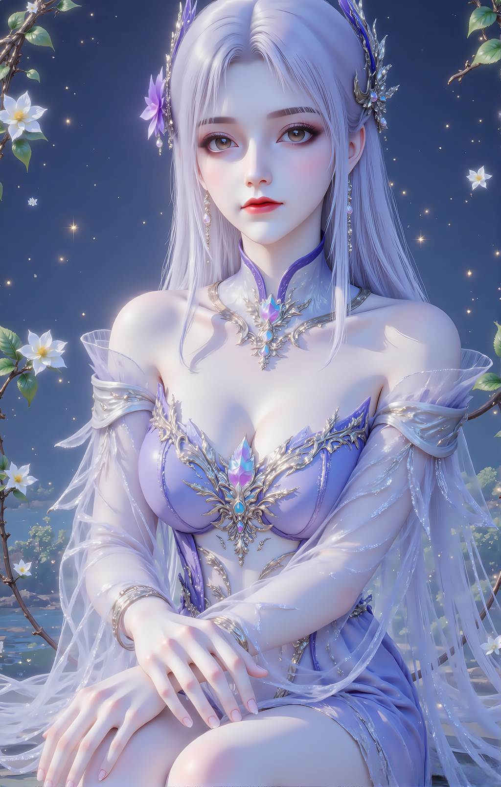 图片[21]-AI绘画 755 小医仙[40P] – 速更版-美库