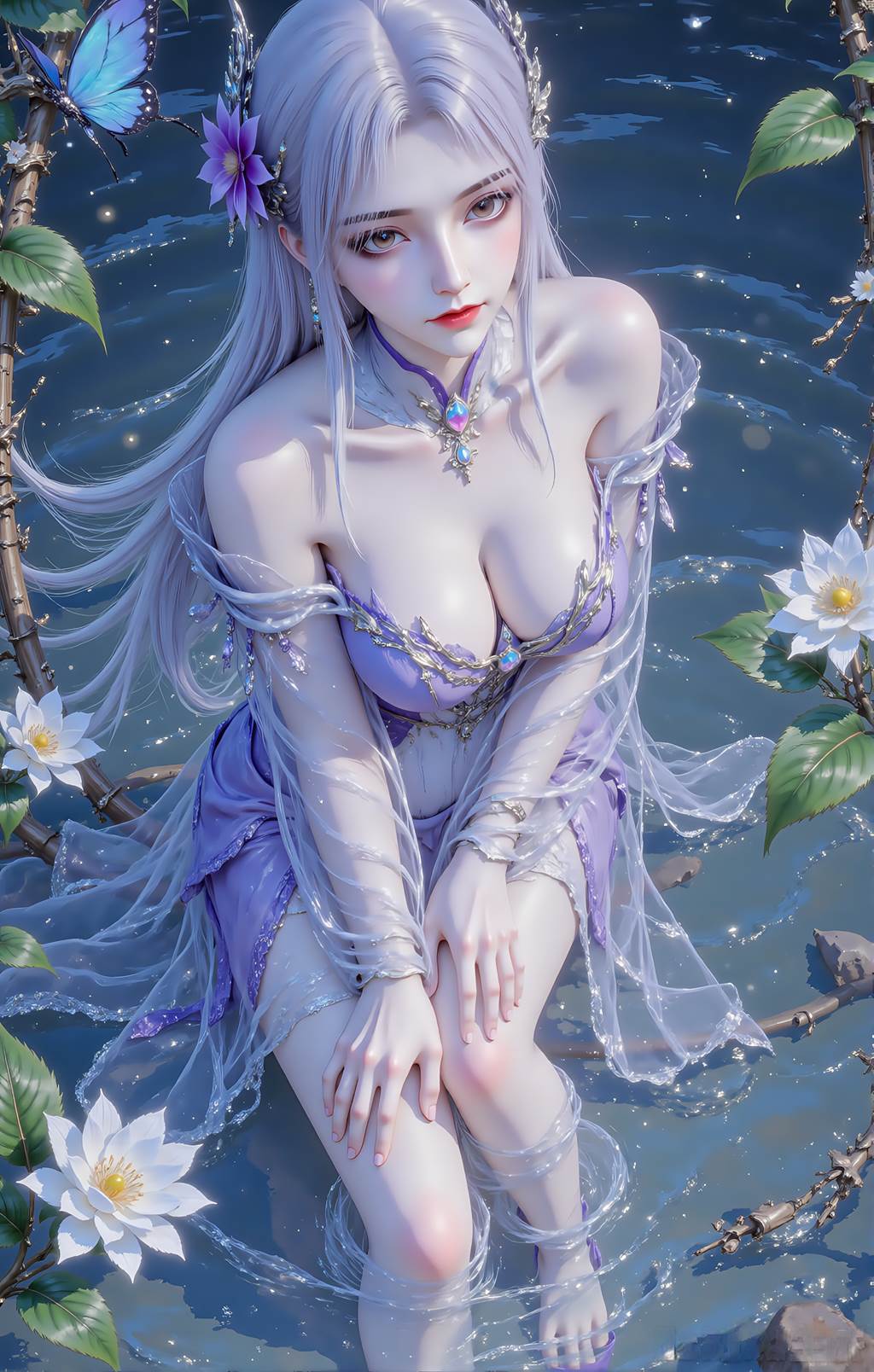 图片[25]-AI绘画 755 小医仙[40P] – 速更版-美库